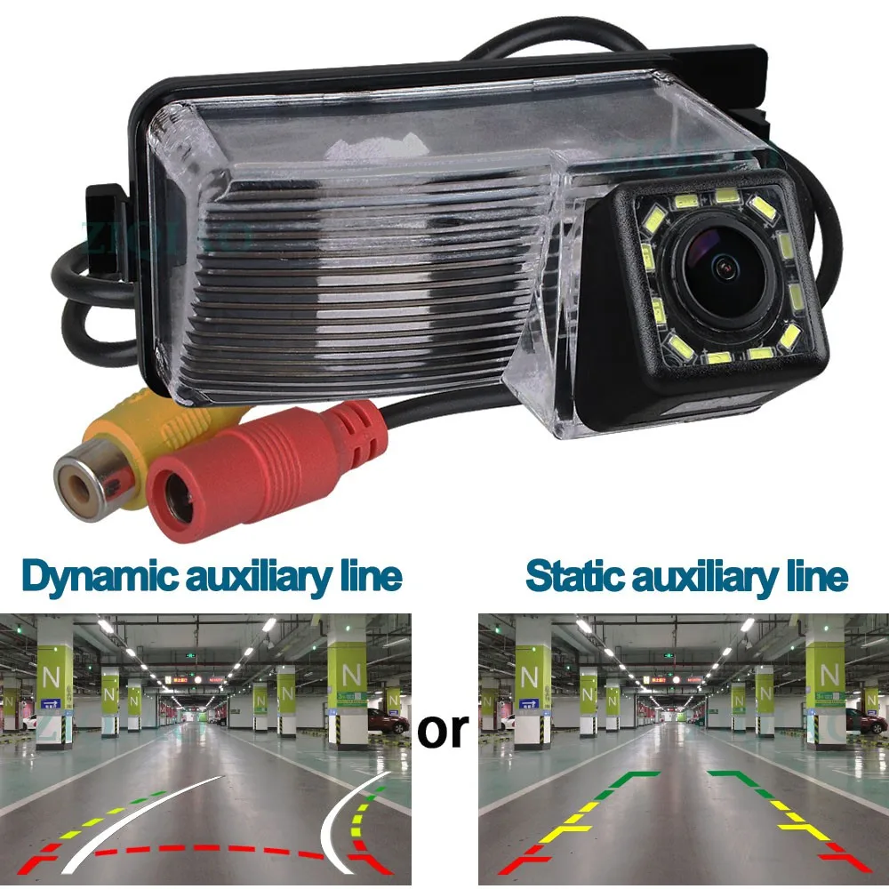 ZIQIAO for Nissan 350Z 370Z Versa GT-R Cube Livina Tiida Patrol Fairlady Pulsar Leaf HD Rear View Camera HS059