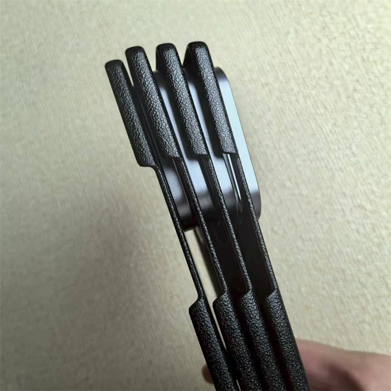 Con scatola 1500D struttura in fibra di carbonio custodia per telefono per Samsung Galaxy Z Fold 7 6 5 copertura protettiva per fotocamera ultra sottile in lega di alluminio