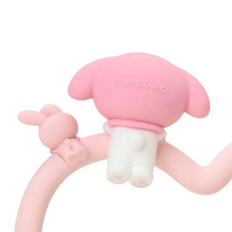 Kuromi – lanière de téléphone en Silicone, personnage de dessin animé My Melody, Anti-chute, pendentif de poignet, sorties portables, cadeau créatif
