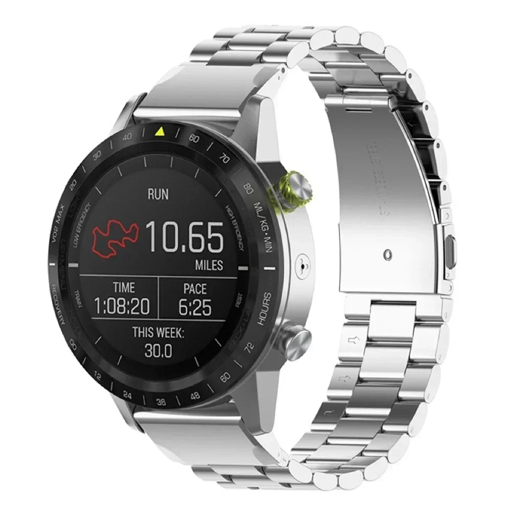 22mm 26mm Stainless Steel Strap For Garmin Epix Gen 2 Tactix 7 Pro Metal Band For Fenix 8 7 7X 6 6X Pro 5 5X QuickFit Watchband