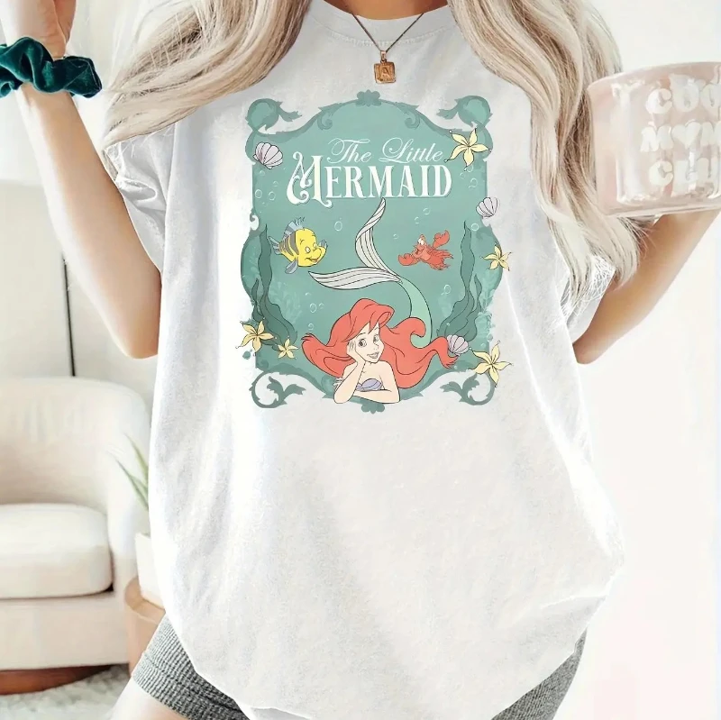 تي شيرت Disney Ai Lier مصنوع من نسيج ناعم ومرن، وهو مناسب لأزياء الصيف ويمكن غسلها في الغسالة. #1