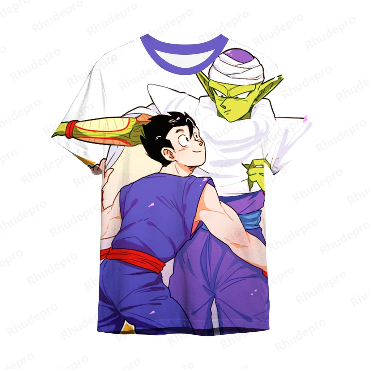 メンズドラゴンボールTシャツ,特大Tシャツ,悟空半袖,ストリートウェア,子供向けファッション,5XL, 2024