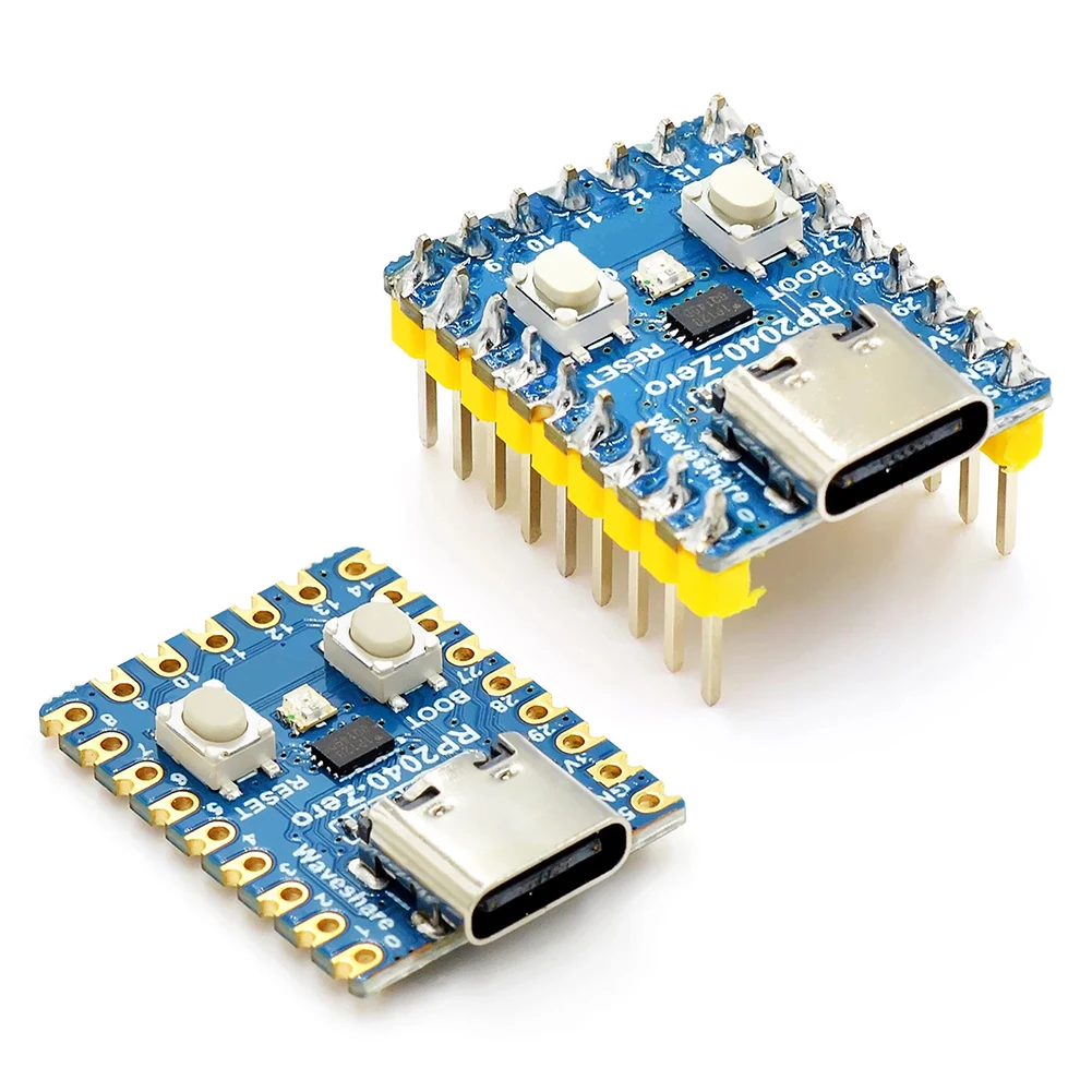 For Raspberry Pi RP2040-Zero Development Board Module Microcontroller RP2040 Mini Module Dual Core Processor 29 GPIO Pins