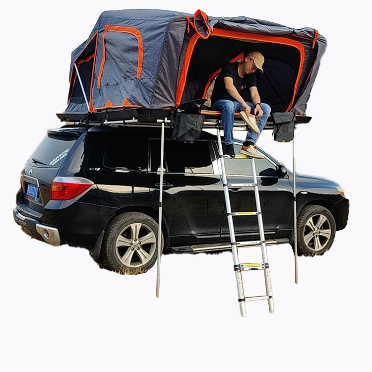 

Double layers waterproof quick opening aluminium roof top tent xl tent for jeep wranglercustom