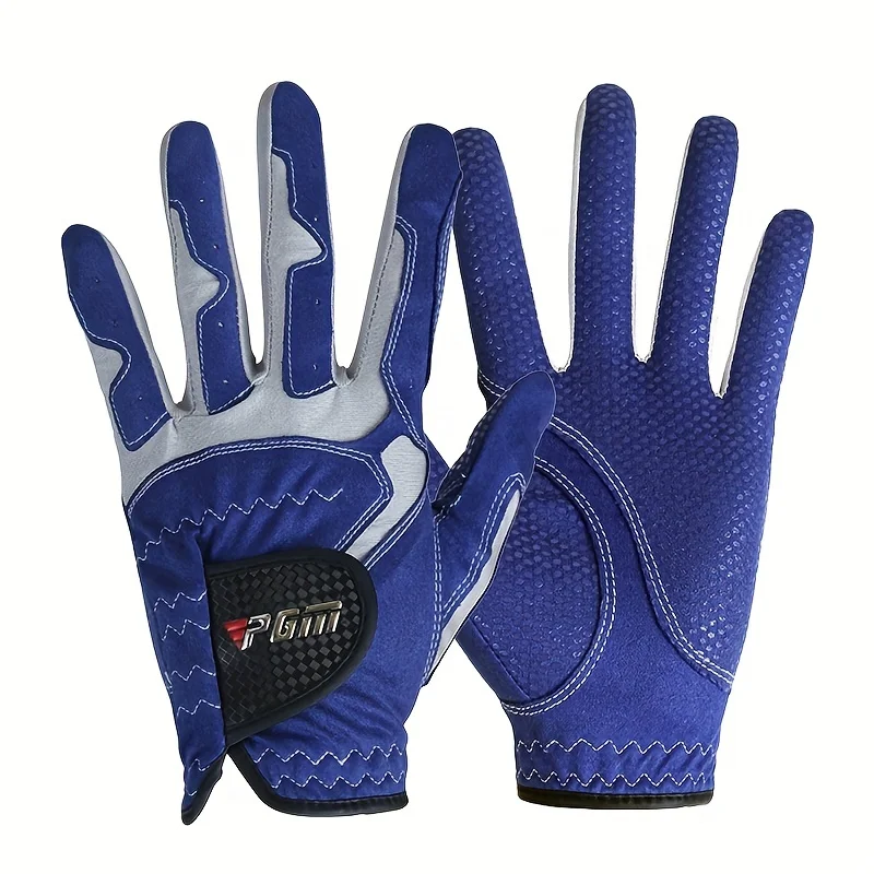 PGM Professionelle Golfhandschuhe, Mikrofasertuch, Stoff, atmungsaktiv, rutschfest, Handschuhe, Club Swing Putting Trainingshandschuhe – Detail 8