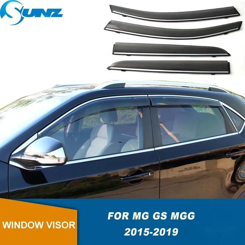 

Car Window Deflectors For MG GS MGGS 2015 2016 2017 2018 2019 Weathershield Window Rain Guard Car Window Visor Awning Shade