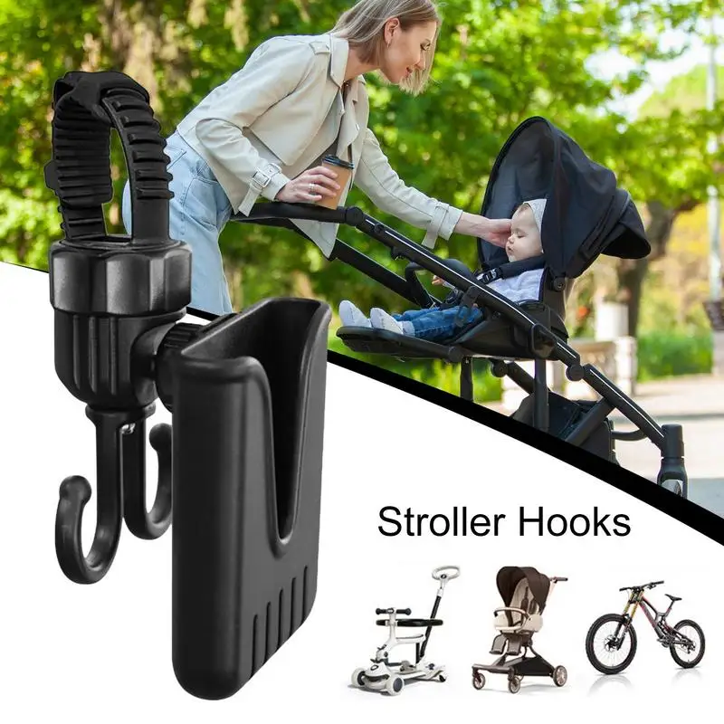 

Stroller Bag Hook Stable Strong Load-Bearing Lightweight Stroller Hanger Multifunctional Baby Travel Supplies Accessories