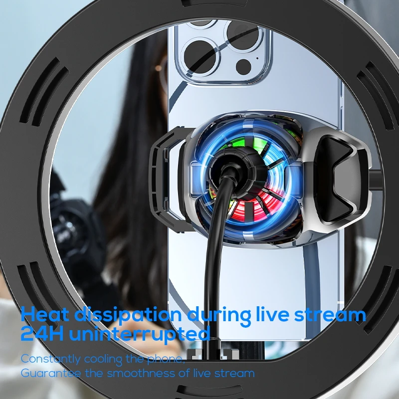 MEMO الهاتف المحمول برودة DL22 مروحة التبريد المبرد آيفون الألعاب الخلفي المشبك نظام التبريد الهواتف الذكية أقراص بالوعة الحرارة باردة