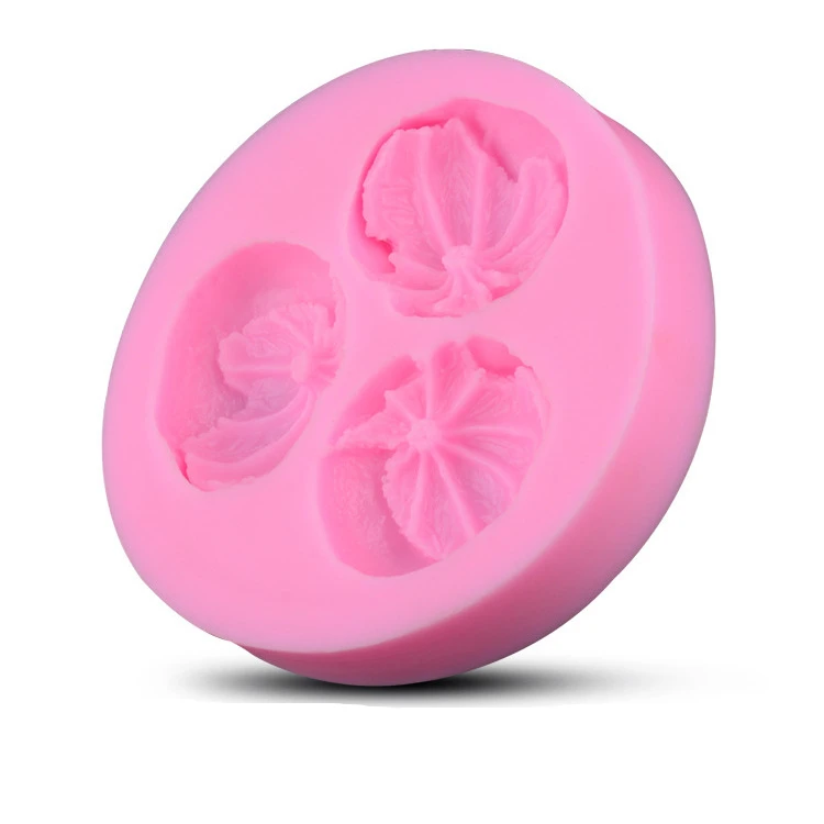 Molde de silicona 3D con forma de naranja para Fondant, herramientas de decoración de tartas, jabón, moldes para velas D272, novedad