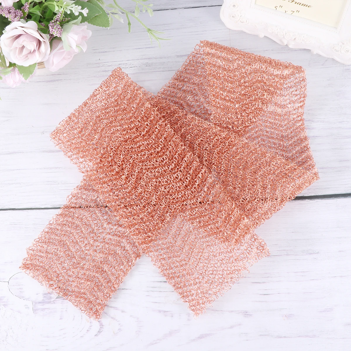 

Copper Mesh Net for Hole Rat Filter Material 2 Roll Slug Sealant Mice Control Household Tools