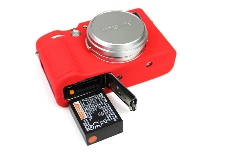 غطاء واقي لفوجي فيلم فوجي finepix x100v ، حافظة سيليكون للكاميرا الرقمية ، حماية الجسم