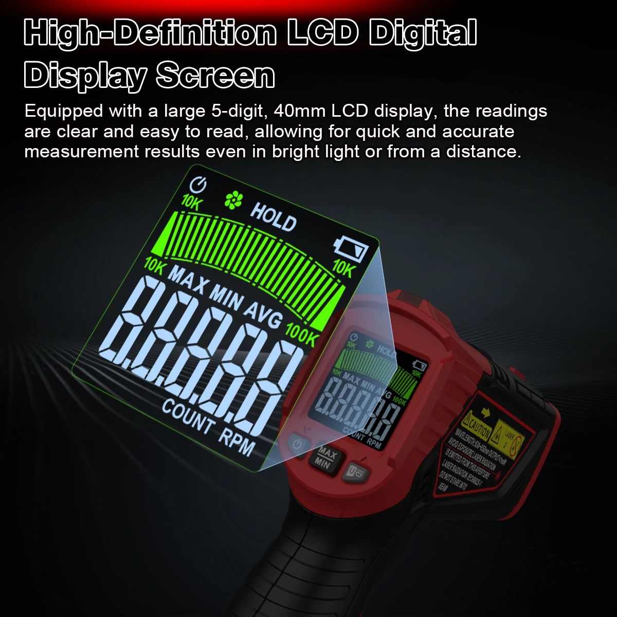 HT675 Digital Laser Tachometer - đánh giá và giá Industrial Laser Tachometer