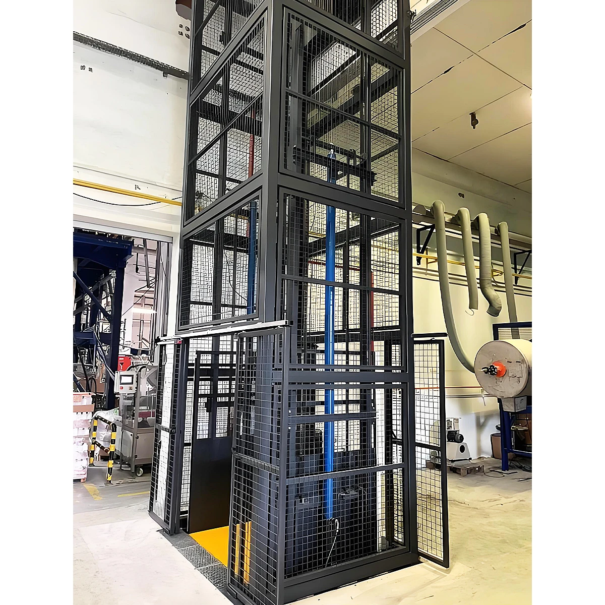 Construction Workshop Warehouse Platform Lifts for Sale  Vertical Wall Mounted Mini Lift Freight Elevator