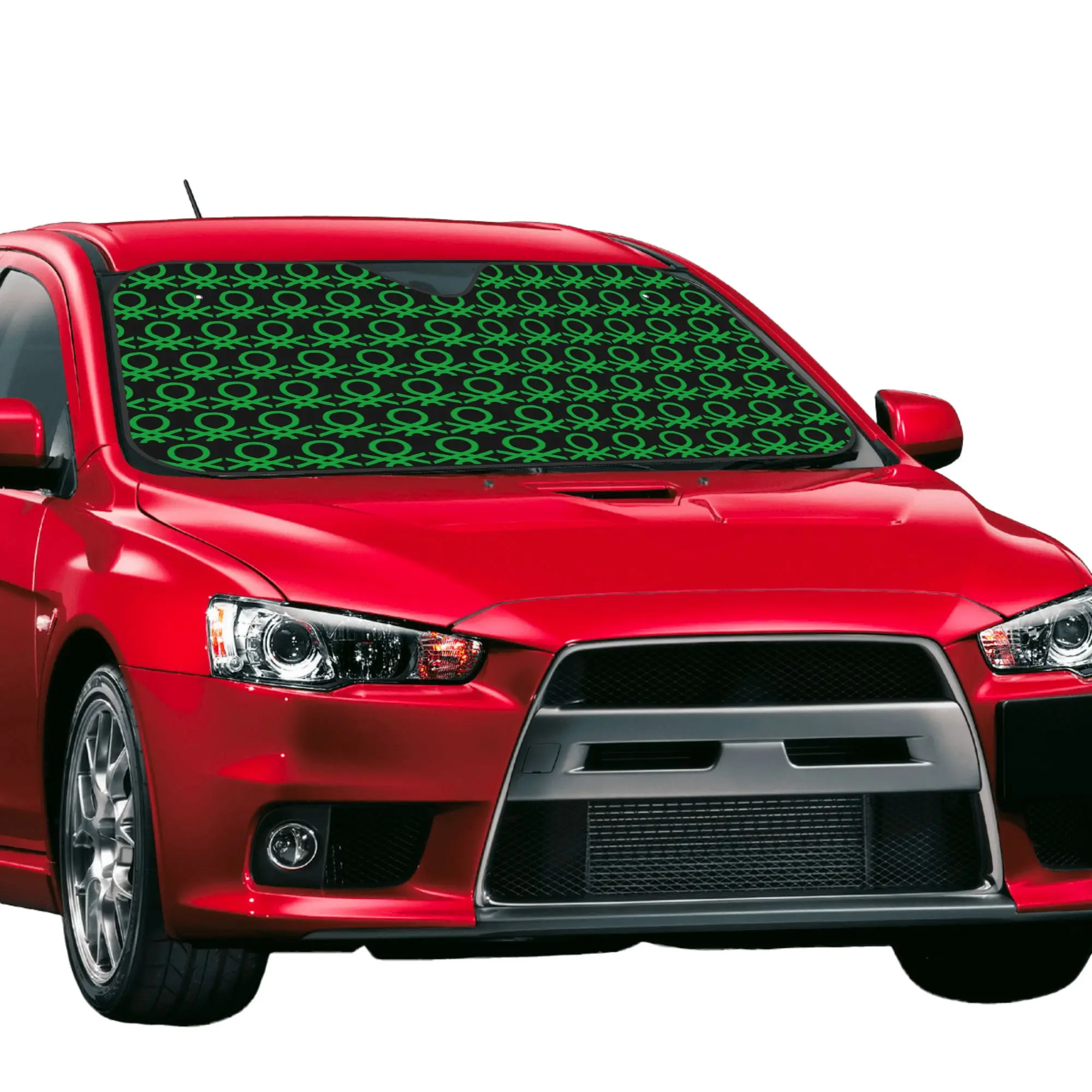 Windshield Sun Shade Car United Colors Of Benettons Solar Reflector Protector Visor Screen Cover Vehicle Windscreen view 2