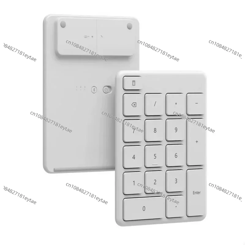 Be suitable for Microsoft Number Pad, Numeric keypad Glacier, White/ Black - 23O-00025