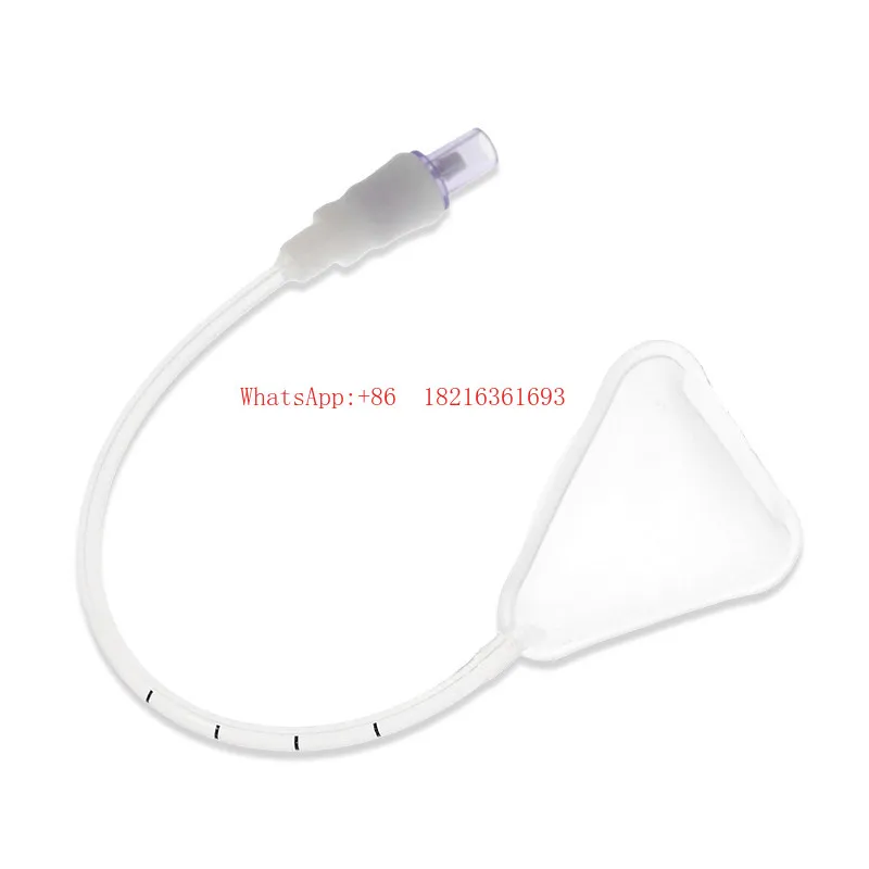 術後止血および子宮内粘着用の使い捨て三角形バルーン型子宮内ステントシリコン
