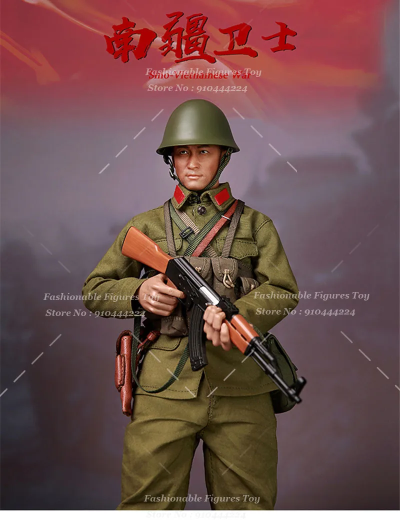 Minitimes Toys M015 1/6 Men Soldier Pla Sino-Vietnamese War Guardian Of China Full Set 12