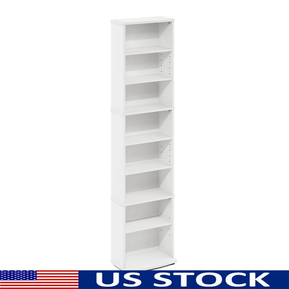 multimedia-storage-tower-adjustable-shelves-space-saving-organizer-cds-dvds-easy-assembly-home-living-room-display