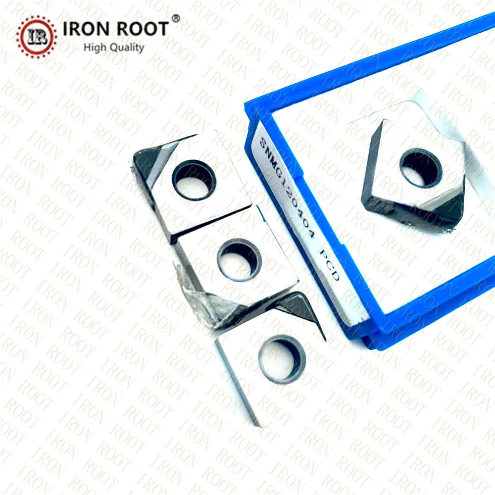 

2P Turning Insert SNMG120402,SNMG120404,SNMG120408 PCD Machining CNC Metal Lathe Tool Turning Tool Diamond Insert