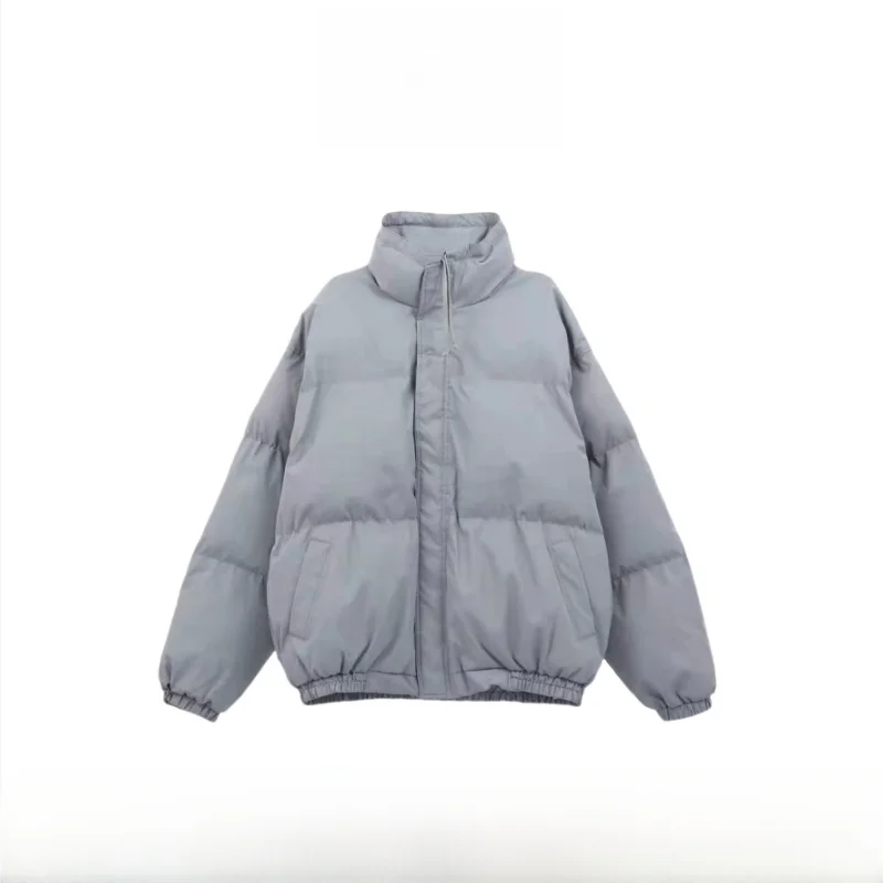 

BD CAVEMPT ential Thiened Cotton Puffer Jaet for Men And Women Autumn Winter Loose Fit Faionable Bread Coat