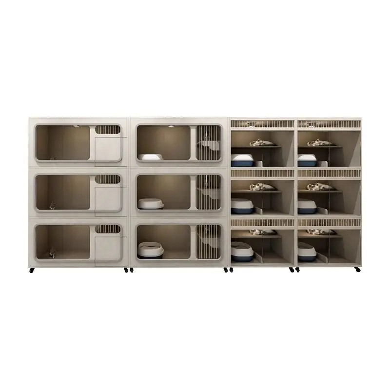 Cat house free space cat cabinet small apartment cat villa cage kitten