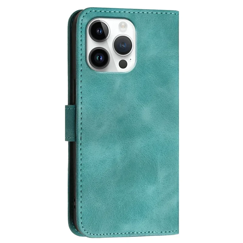 Pattern Flower Leather Phone Case For iPhone 16 15 14 Plus 13 12 Mini 16 Pro Max 16Plus Wallet Bags Flip Cover Card Holder Hasp