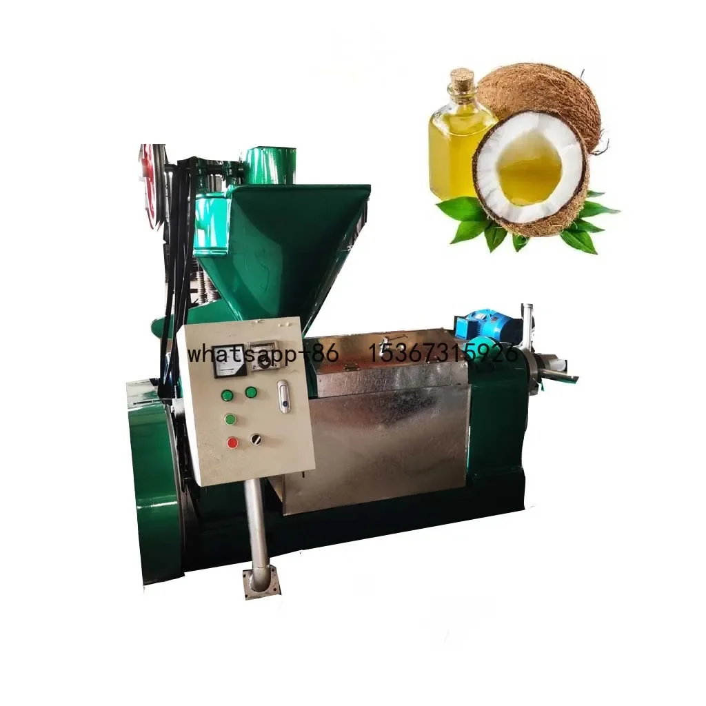 commercial cold press coconut oil press machine HJ-P95