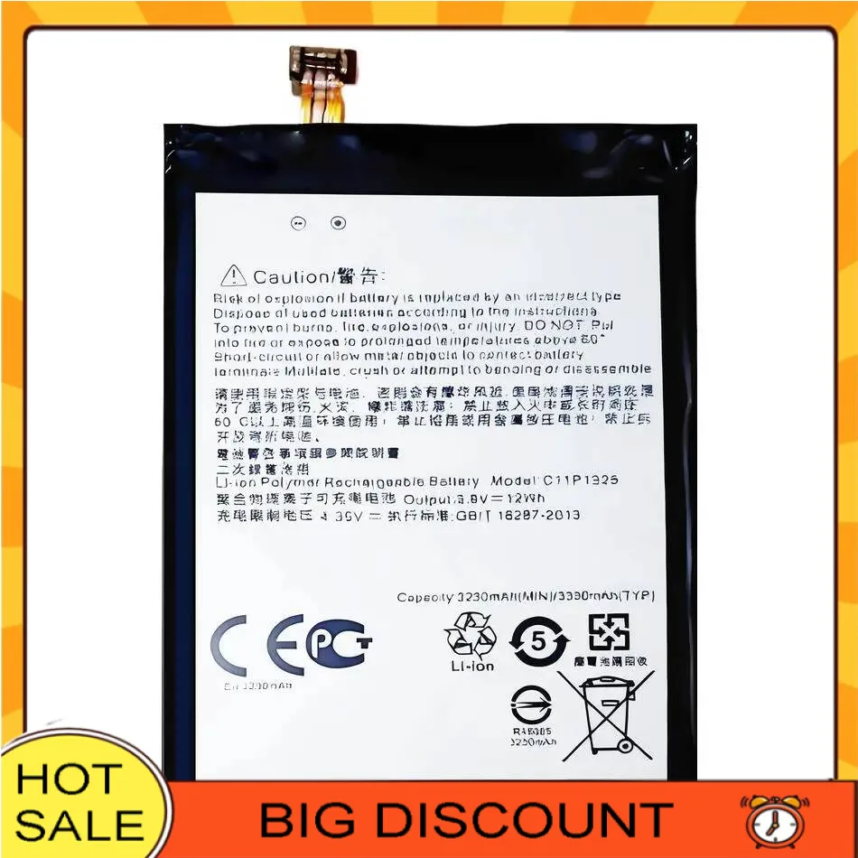 

Reliable Power For Asus Zenfone 6 Zenfone6 A601CG A600CG T00G C11P1325 Mobile Phone Battery 3330Mah