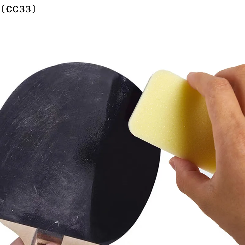 

Портативная губка для чистки ракеток для настольного тенниса, простая в использовании, для очистки резиновых покрытий ракеток, аксессуары для ухода за теннисными ракетками〔CC33〕