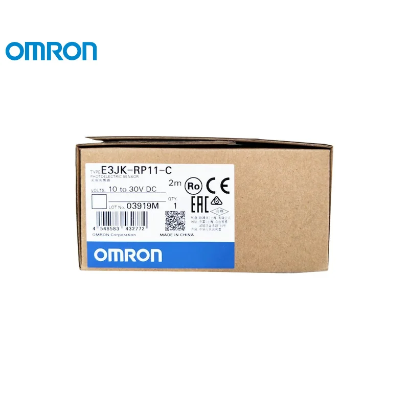 E3JK-TR11 2M OMRON - Sensor: photoelectric | Range: 40m; SPDT; DARK-ON