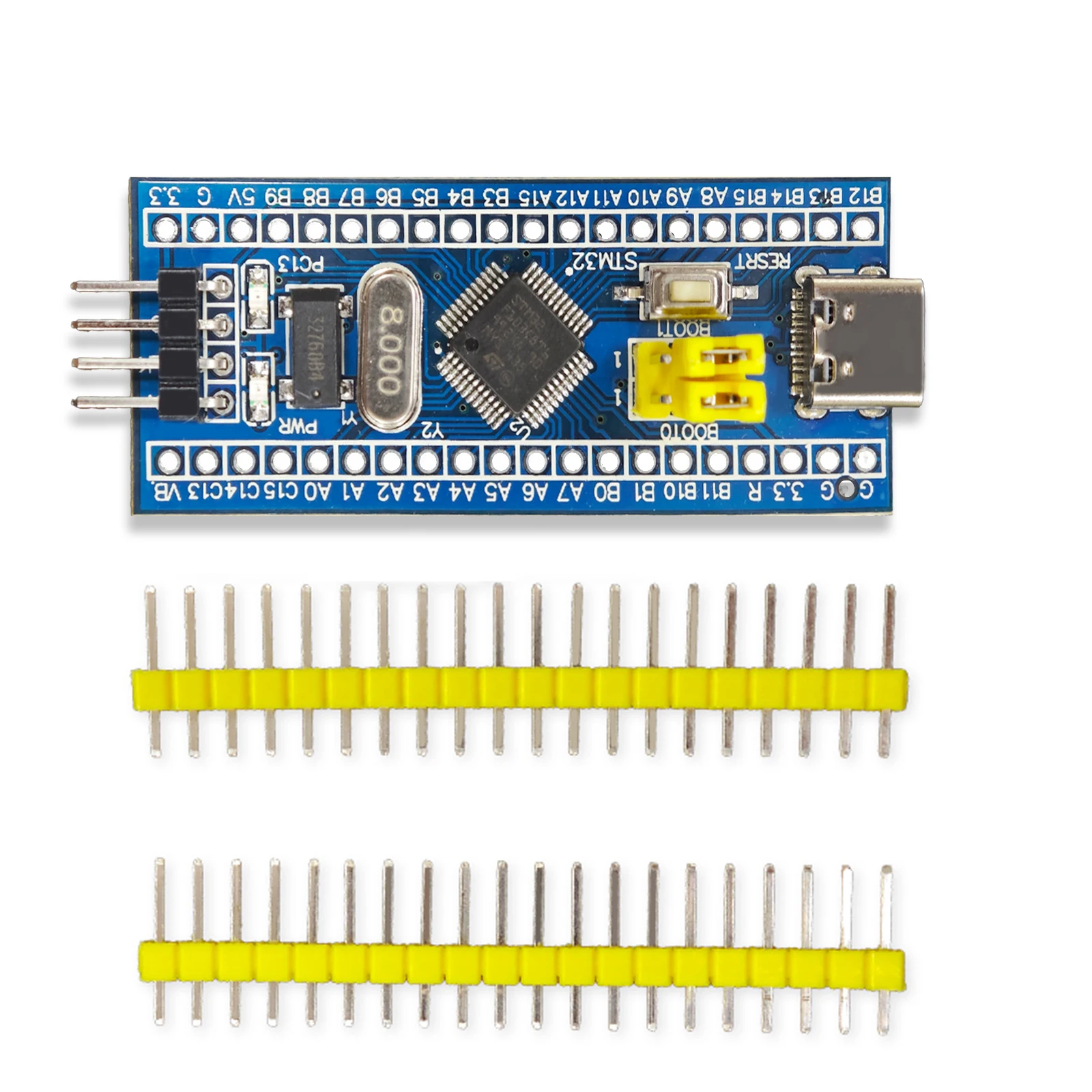 STM32F103C8T6 C6T6 Blue Pill Minimum System Development Board ARM Cortex-M3 72MHz Type-C Micro USB For Arduino