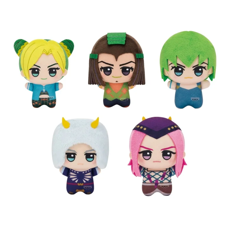 Bandai Banpresto Jojos Bizarre Adventure Stone Ocean Weather Report Plush Doll Anime Collectible Desktop Display Toy