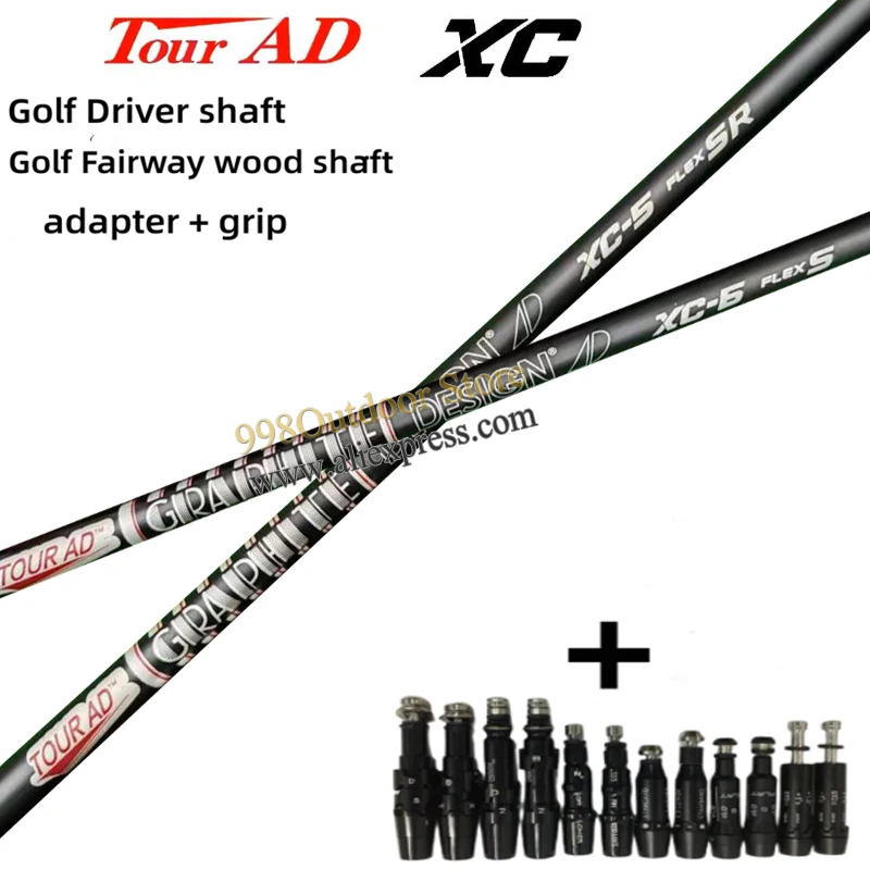 

Golf Driver Shaft For Men Tour AD XC-5 or XC-5 Graphite Shaf 0.335 Golf Wood Shaft R or S Flex and Grip