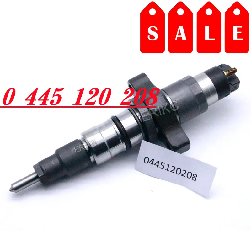 

ERIKC 0445120208 Common Rail Injector 0 445 120 208 Fuel Injection Diesel Oil Inyector 0445 120 208 For CUMMINS 5254688