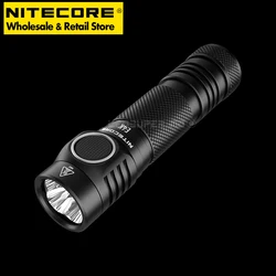 4400 lumen NITECORE E4K 4 x led Compact EDC 21700 torcia con batteria agli ioni di litio da 5000mAh