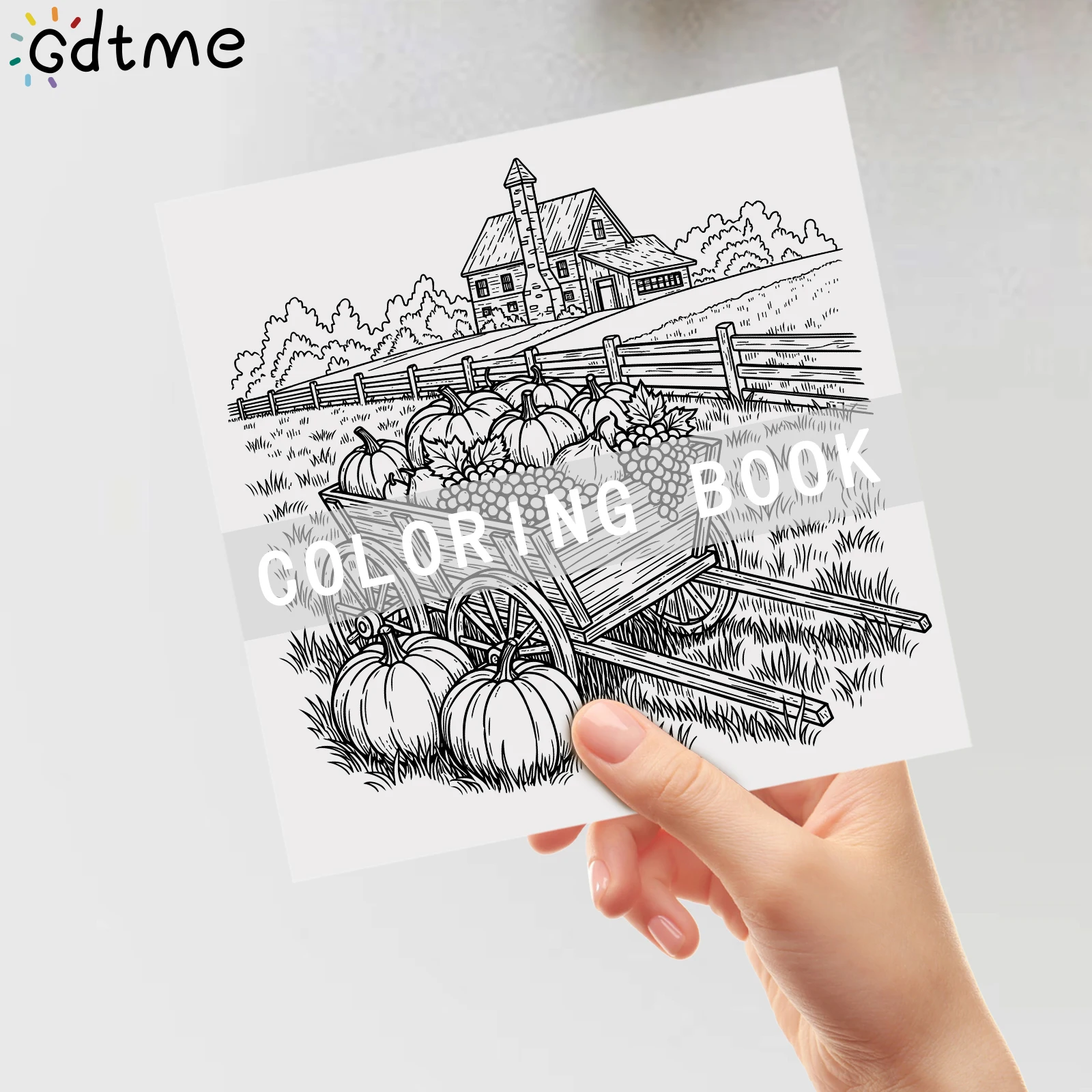 COZY GIRL Bold-easy Patterns Coloring Book for Adults Cute Drawing Book Perfect Gift for Party and Birthday