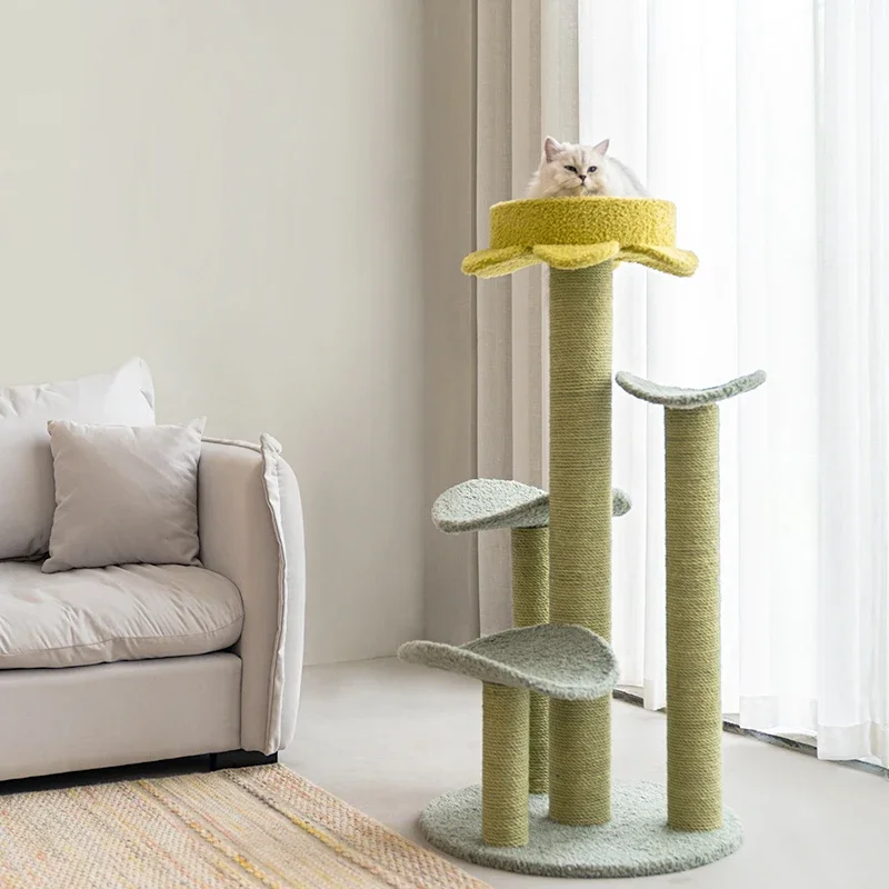 China Manufacture Hot Sale Wholesale Scratch Post Sisal Cat Scratching Tree