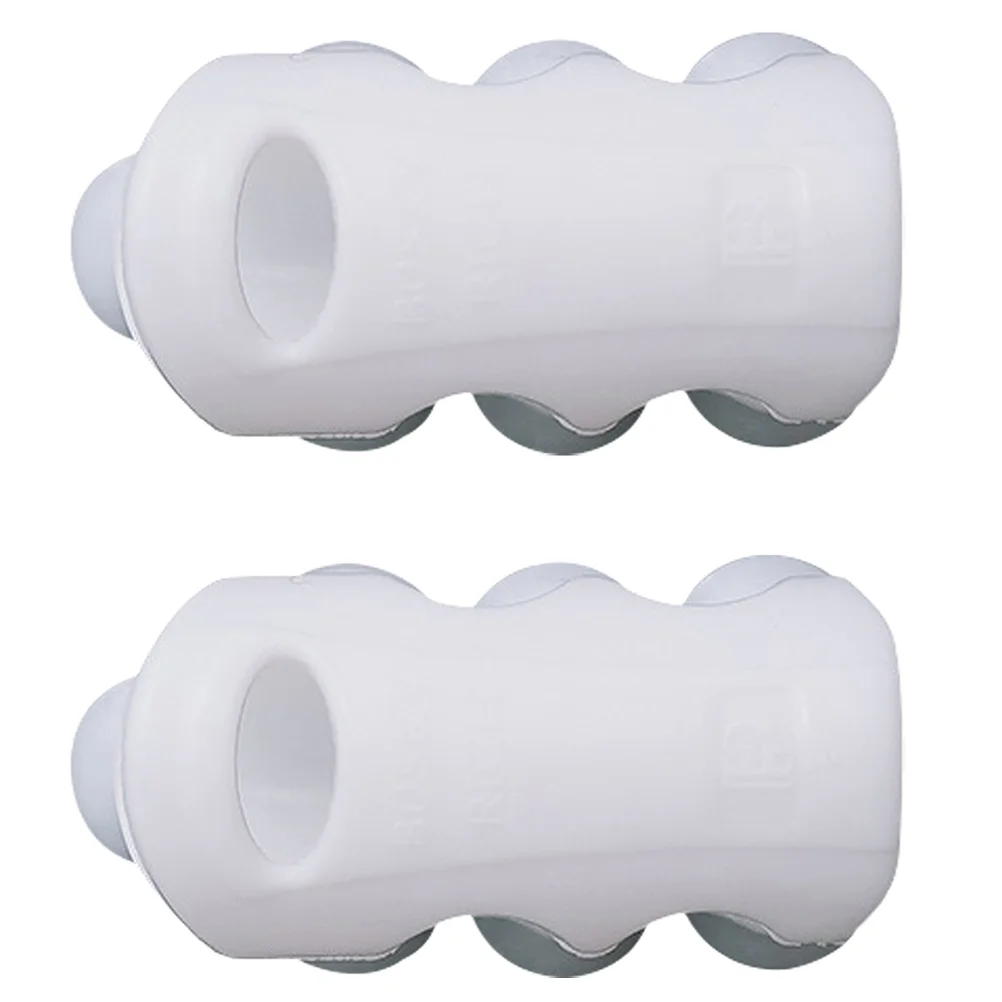 2 Pcs Silicone Shower Suction Cup Holder Plant No Drill Head Kettle Brackets Handheld Wall Mount Office Carrot for