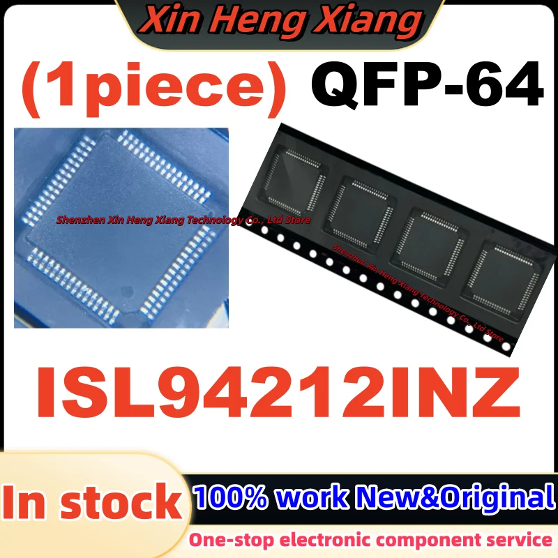 (1Pcs) ISL94212INZ ISL942121NZ ISL94212 ISL94212INZ-T QFP-64