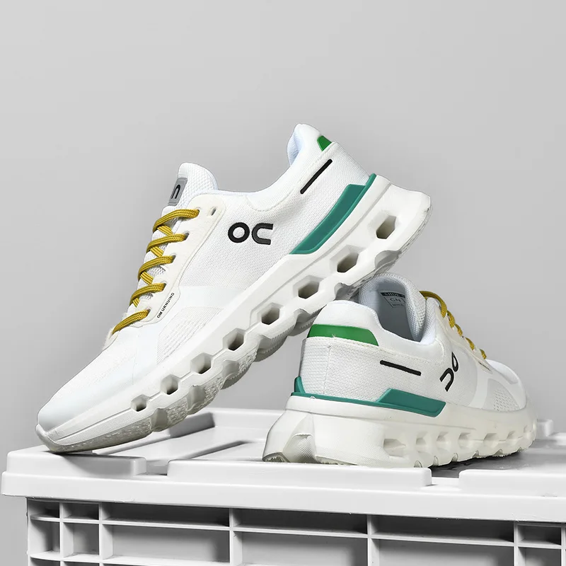 أحذية الجري للرجال متينة قابلة للتنفس ومضادة للانزلاق أحذية رياضية كاجوال للرجال خفيفة الوزن من الكربون أحذية رياضية برباط ناعمة للرجال #1