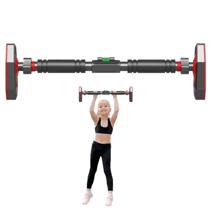 Bodybuilding Material Tension Rod Training for Door Iron Rod Horizontal Bar Dumbbells Handbags Workout Equipment Shoulder Bag