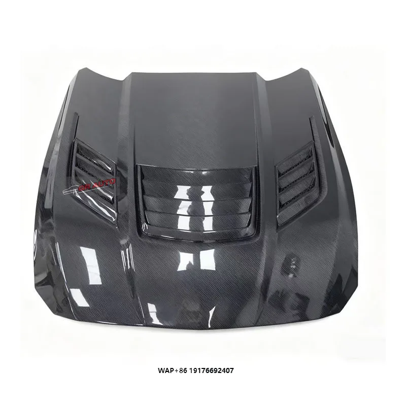 

New 24 Models for Mustang Shabier Carbon Fiber Bumper with Exhaust Cutouts