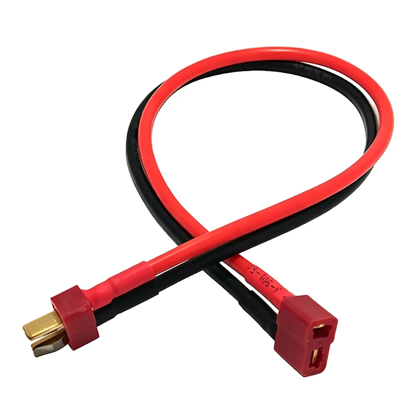XT60/T Plug Male to XT60/T Plug Female Connector Adapter 14AWG 30CM Extension Cable Leads Adapter for RC Lipo Battery