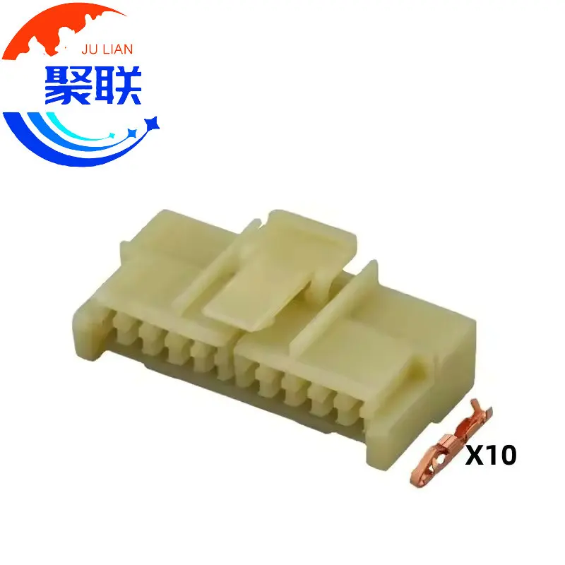 1Set 10Pin MG630085 ST 780392-3 ST780392-3 MG 630085 Automobile Connector AC Assembly Transmission Solenoid Valve Plug