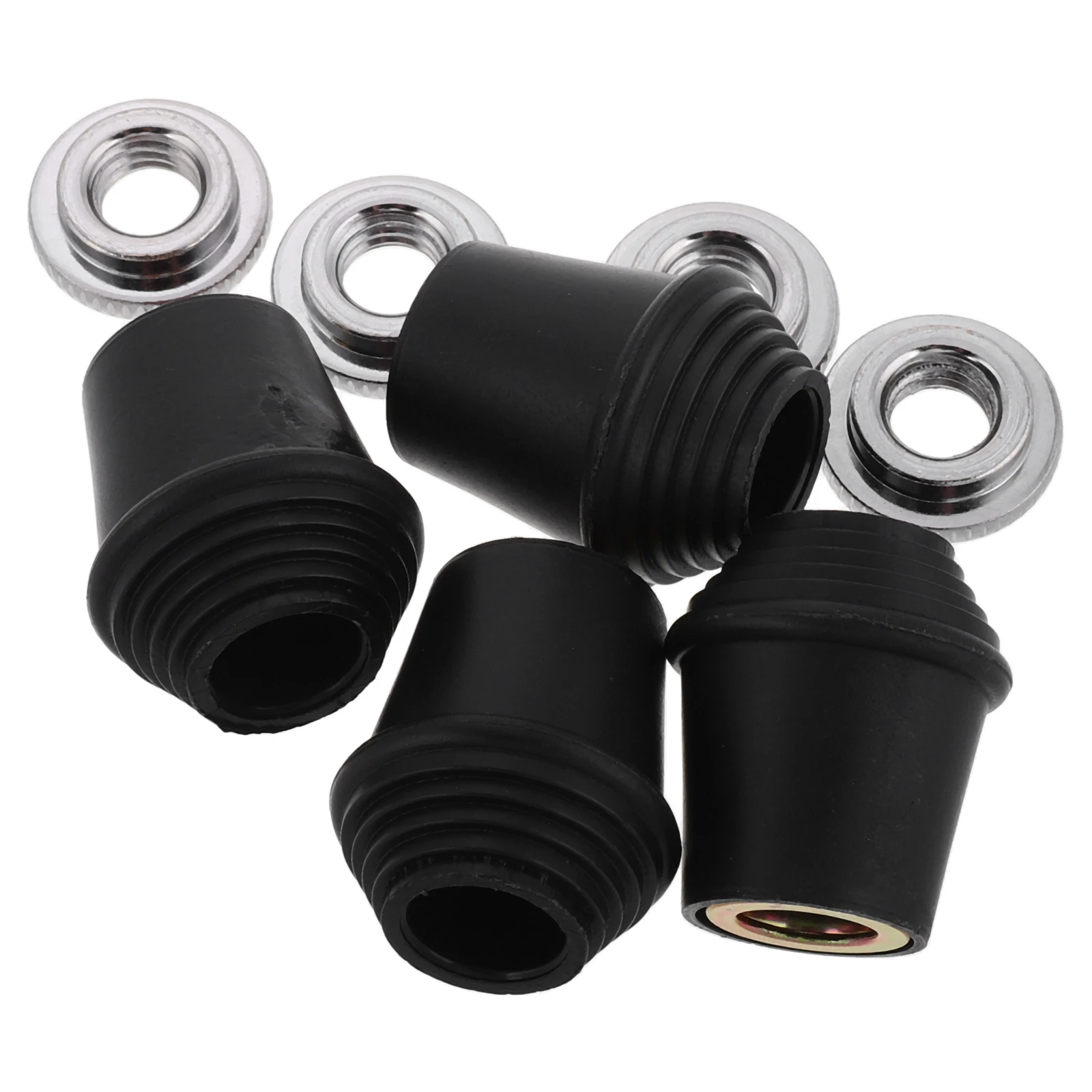 

4 Pcs Nuts Bass Drum Kicks Anchor Accessories Kit Part Leg Bracket Mount for Children Foot Pedal Parts