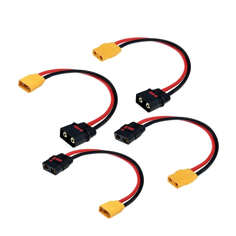 U55B High Current QS8 XT90 Converters Wire 25cm/50cm/100cm for Battery Charging