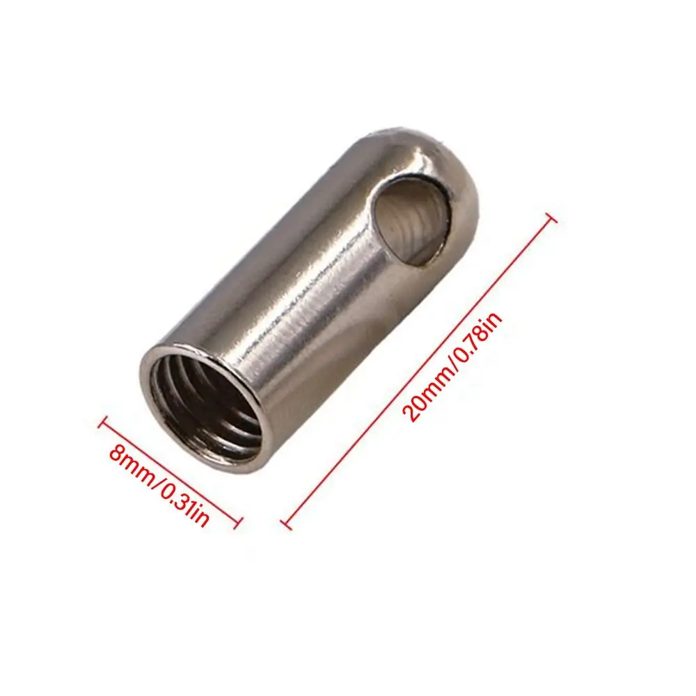 Tools Cable Puller Accessories Electrician Fish Tape Leader Wire Cable Elastic Threader Connector Head Automatic Thread Guide