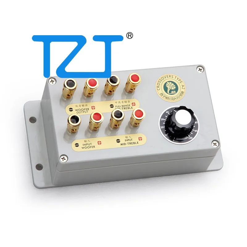 TZT Pair of A2 Frequency Divider Barrier System Frequency Splitter Mono Input and Output for Full Frequency Speaker