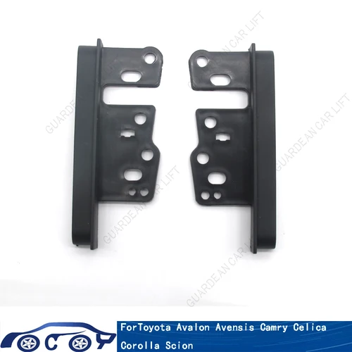 Imagen 1 del producto Soportes de Radio, Panel estéreo de doble Din, embellecedor de montaje para tablero de DVD Fascia para Toyota Avalon Avensis Camry Celica Corolla Scion, 2 uds.
