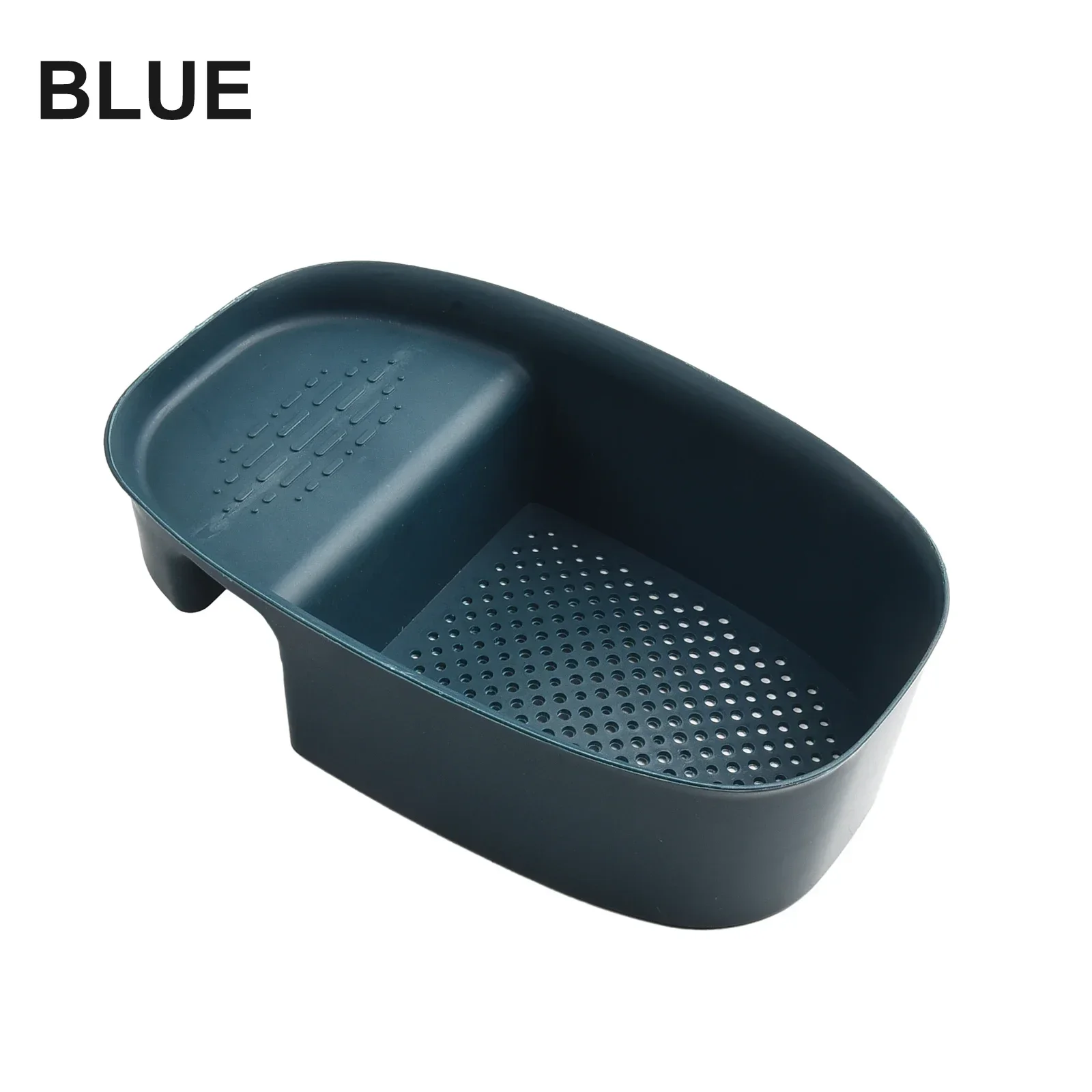 1pc Plastic Kitchen Sink Drain Basket Organizer Faucet Holder Strainer Food Garbage Colanders Draining Shelf Kitchen Accessories